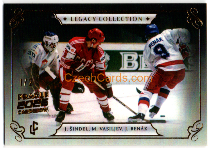 Šindel, Vasiljev... 2026 LC Prague Card Show WCH 1985 1/2 #LC-56