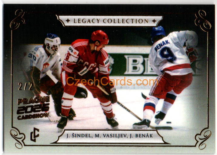 Šindel, Vasiljev... 2026 LC Prague Card Show WCH 1985 2/2 #LC-56