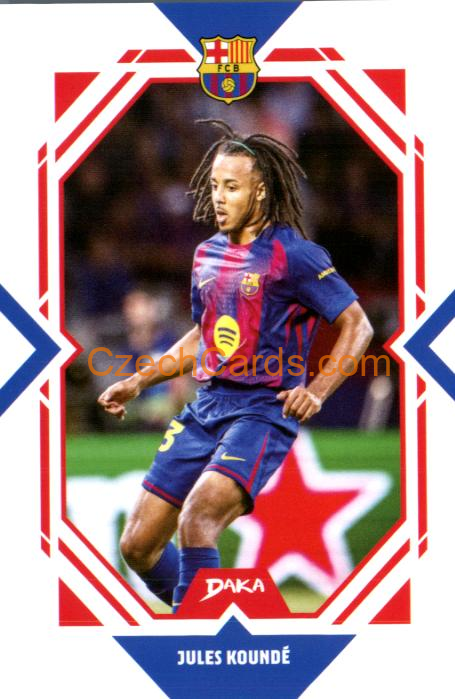Jules Koundé 2025/26 Daka FC Barcelona Top Audience #A15