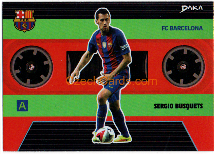 Sergio Busques 2025/26 Daka FC Barcelona Top Audience xx/199 #EB-13