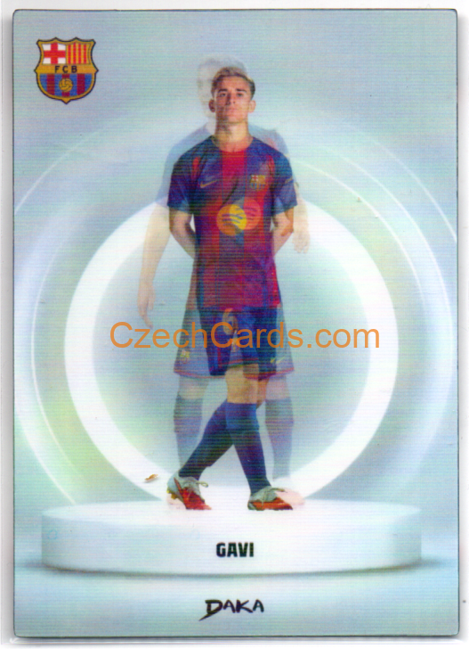 Gavi 2025/26 Daka FC Barcelona Top Audience 3D Case Hit