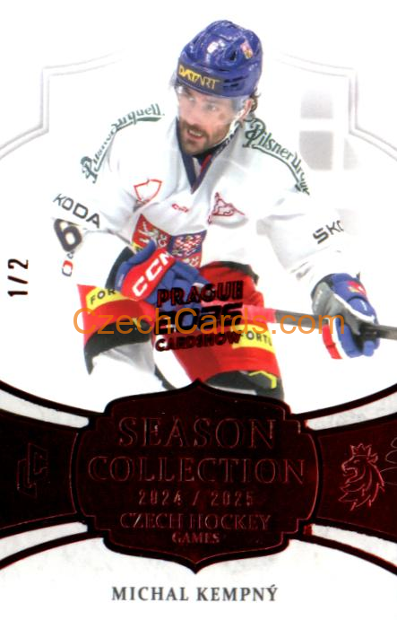 Michal Kempný 2026 LC Prague Card Show Red 1/2 #CHG-01