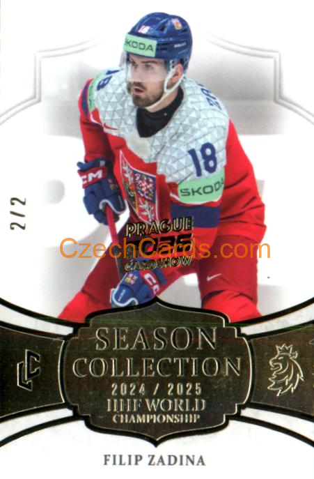 Filip Zadina 2026 LC Prague Card Show Silver 2/2 #WCH-11