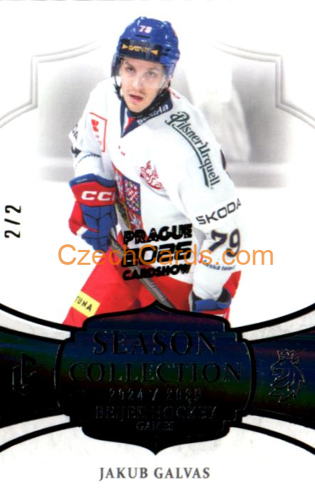 Jakub Galvas 2026 LC Prague Card Show Black 2/2 #CHG-08