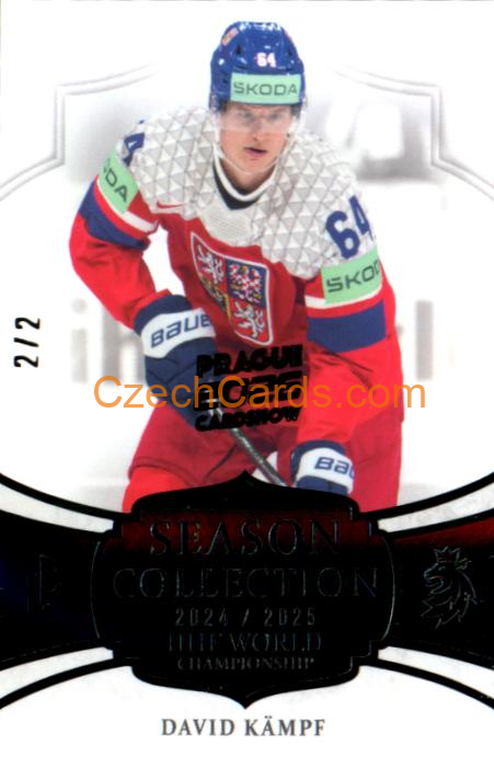 David Kämpf 2026 LC Prague Card Show Black 2/2 #WCH-17