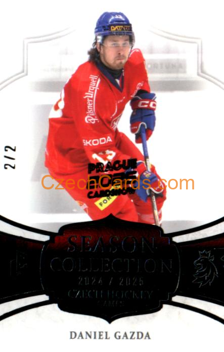 Daniel Gazda 2026 LC Prague Card Show Black 2/2 #CHG-03