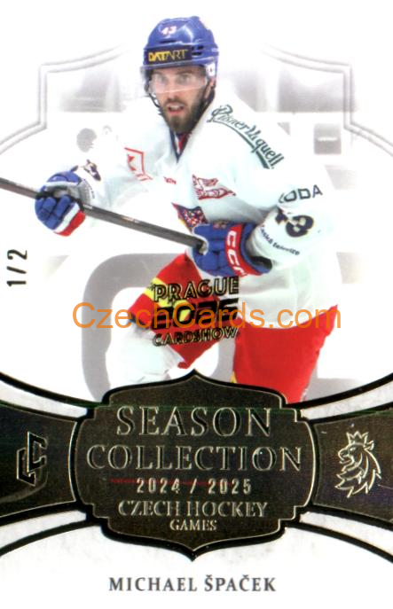 Michael Špaček 2026 LC Prague Card Show Silver 1/2 #CHG-21