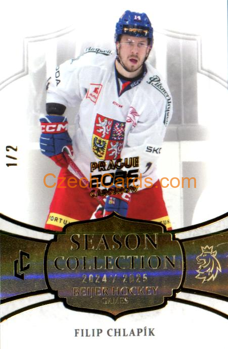 Filip Chlapík 2026 LC Prague Card Show Gold 1/2 #BHG-14