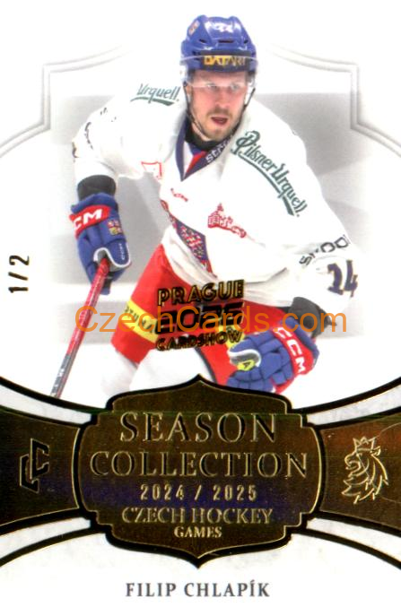 Filip Chlapík 2026 LC Prague Card Show Gold 1/2 #CHG-15