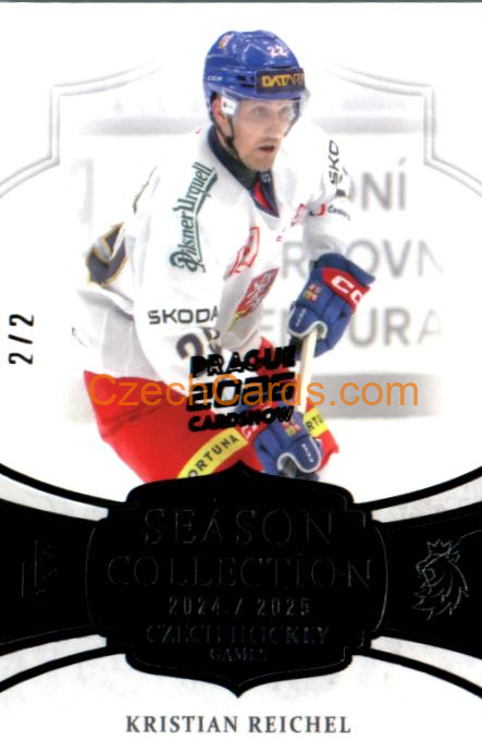 Kristian Reichel 2026 LC Prague Card Show Black 2/2 #CHG-18