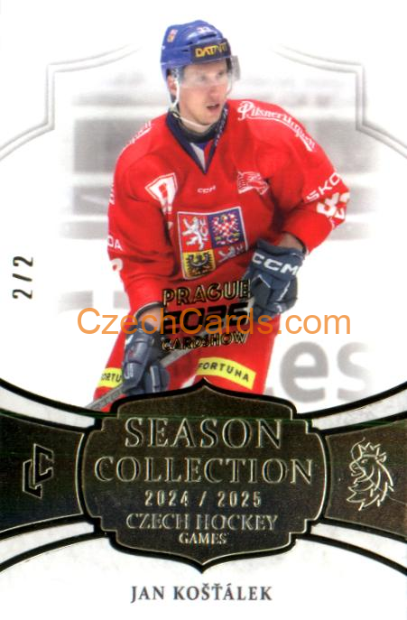 Jan Košťálek 2026 LC Prague Card Show Silver 2/2 #CHG-07