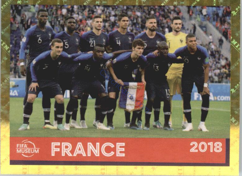 France 2018 2022 Panini WC Qatar Sticker Foil #FWC29