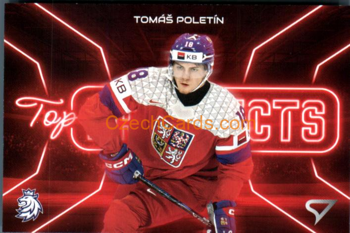 TOMÁŠ POLETÍN 2026 Sportzoo Hokejové Česko #TP-31