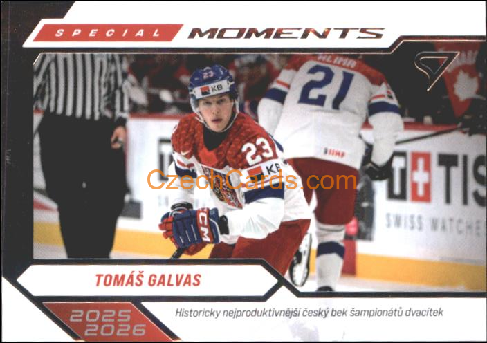 TOMÁŠ GALVAS 2026 Sportzoo Hokejové Česko #SM-21