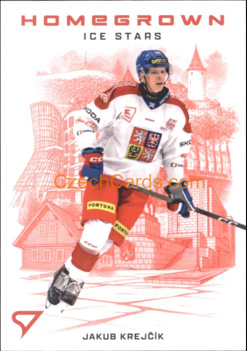 JAKUB KREJČÍK 2026 Sportzoo Hokejové Česko #HS-08