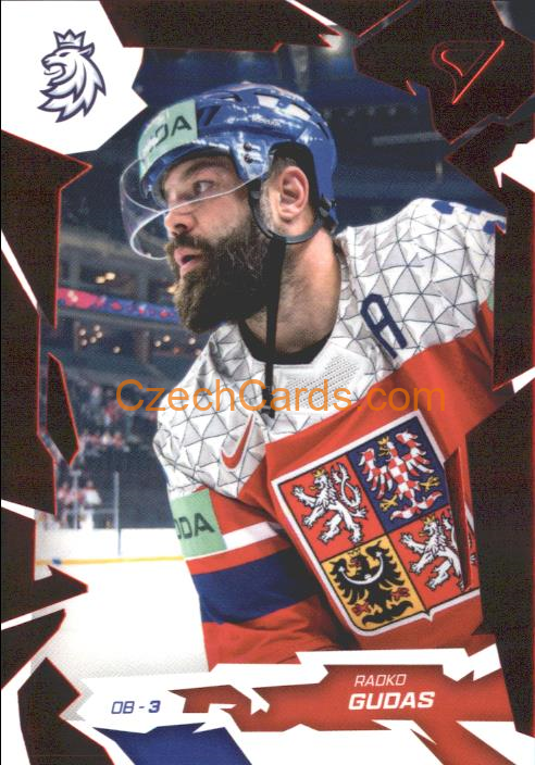 RADKO GUDAS 2026 Sportzoo Hokejové Česko #9 Red