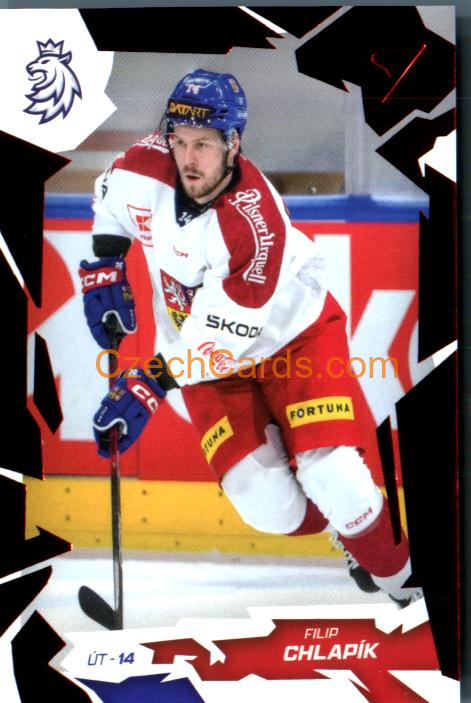 FILIP CHLAPÍK 2026 Sportzoo Hokejové Česko #31 Red