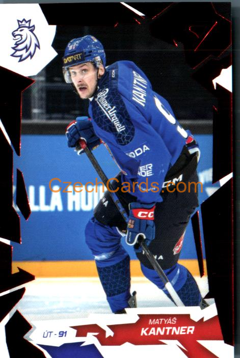 MATYÁŠ KANTNER 2026 Sportzoo Hokejové Česko #33 Red