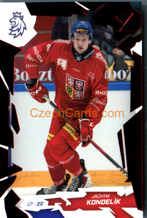 JÁCHYM KONDELÍK 2026 Sportzoo Hokejové Česko #36 Red