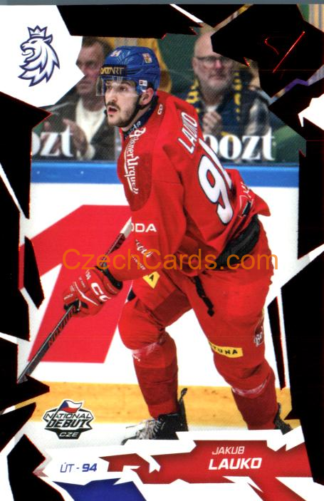 JAKUB LAUKO 2026 Sportzoo Hokejové Česko #41 Red