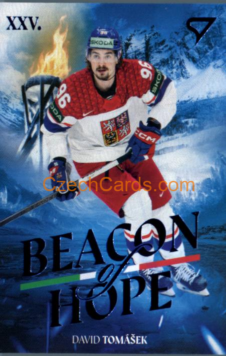 DAVID TOMÁŠEK 2026 Sportzoo Hokejové Česko #BH-27