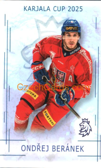 Ondřej Beránek 2025/26 Real Cards #KC-2