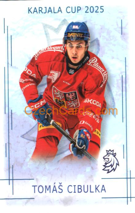 Tomáš Cibulka 2025/26 Real Cards #KC-3