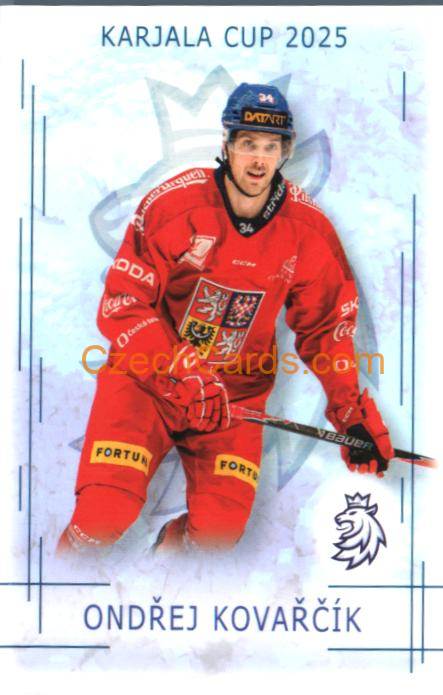 Ondřej Kovařčík 2025/26 Real Cards #KC-13