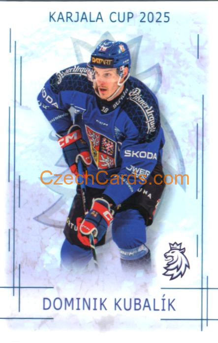 Dominik Kubalík 2025/26 Real Cards #KC-14