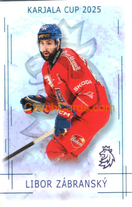 Libor Zábranský 2025/26 Real Cards #KC-25