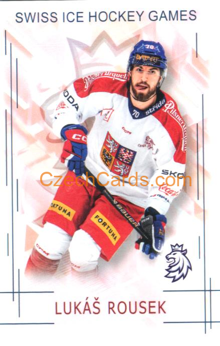 Lukáš Rousek 2025/26 Real Cards #SHG-19