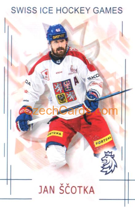 Jan Ščotka 2025/26 Real Cards #SHG-22