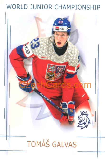 Tomáš Galvas 2025/26 Real Cards #U20-7