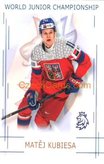 Matěj Kubiesa 2025/26 Real Cards #U20-12