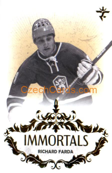 Richard Farda 2025/26 Real Cards Immortals xx/23 #RF-06