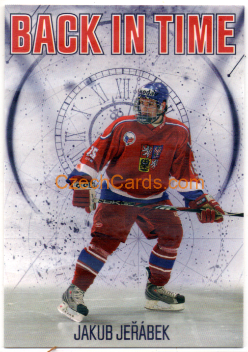 Jakub Jeřábek  2025/26 Real Cards Back In Time xx/25 #BT-14