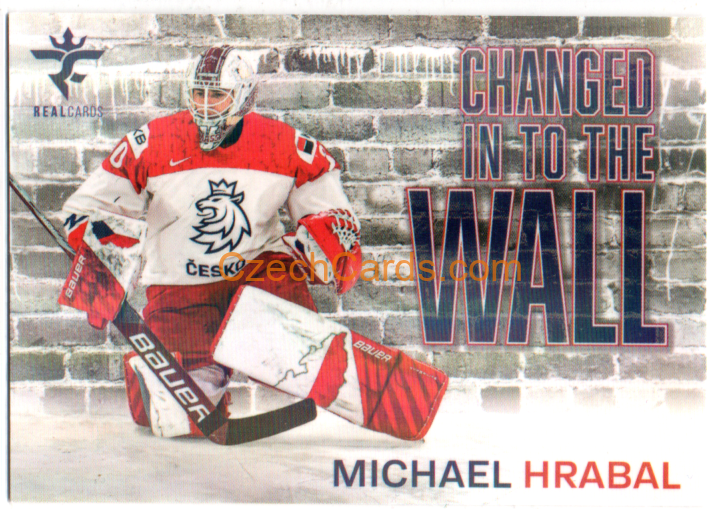 Michael Hrabal 2025/26 Real Cards Changed In To The Wall xx/25 #CHW-23-20