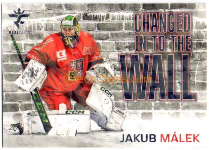 Jakub Málek 2025/26 Real Cards Changed In To The Wall xx/25 #CHW-3