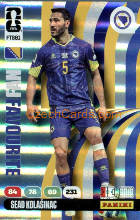 Sead Kolasinac 2026 Panini FIFA World Cup #FTS01