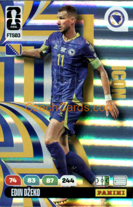 Edin Džeko 2026 Panini FIFA World Cup #FTS03