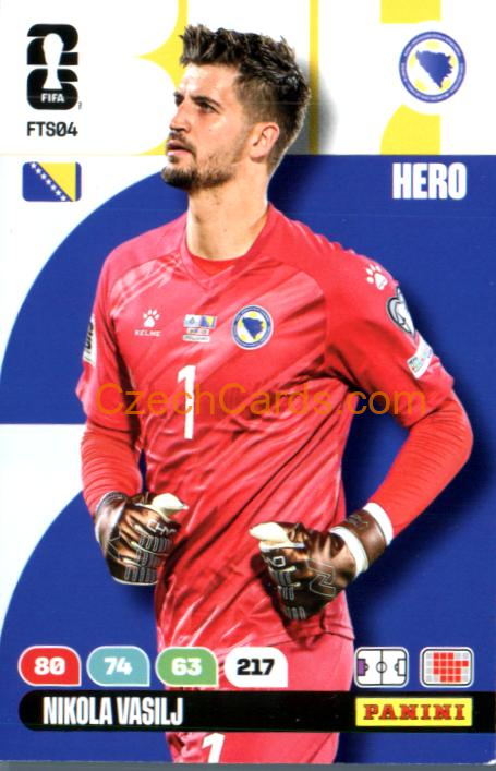 Nikola Vasilj 2026 Panini FIFA World Cup #FTS04