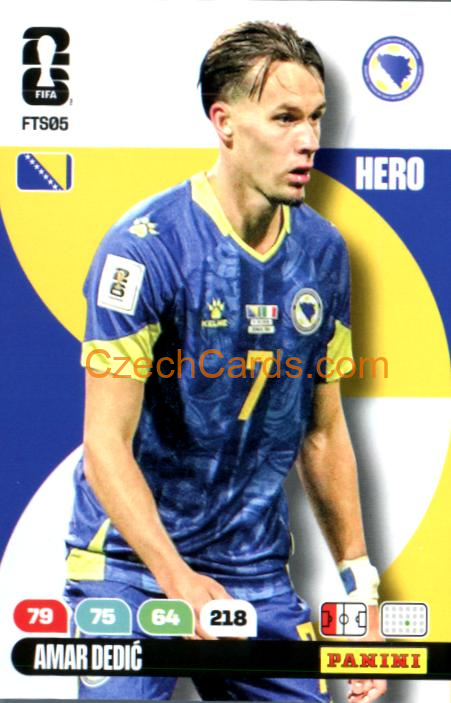 Amar Dedič 2026 Panini FIFA World Cup #FTS05