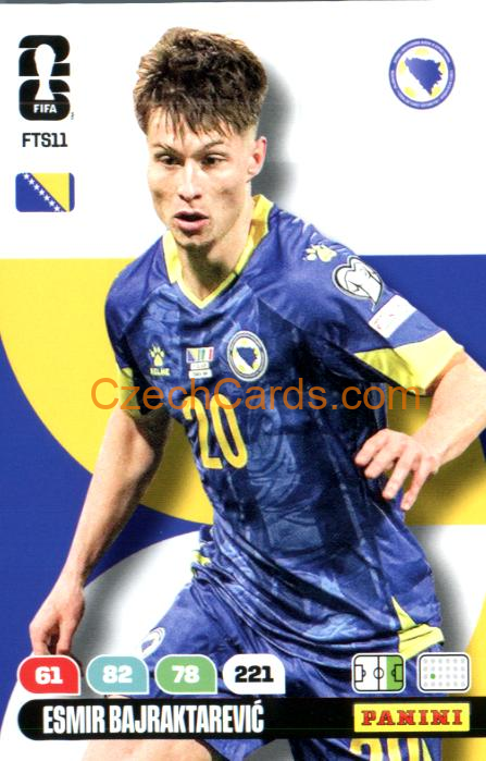 Esmir Bajraktarevic 2026 Panini FIFA World Cup #FTS11