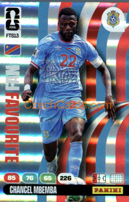 Chancel Mbemba 2026 Panini FIFA World Cup #FTS13