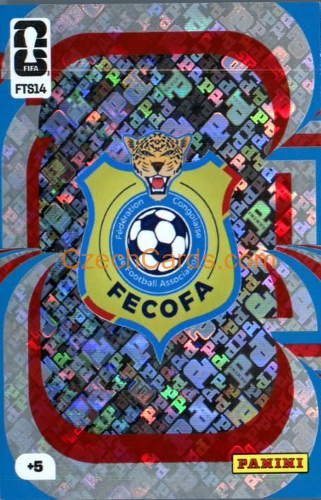 Team Crest Ghana 2026 Panini FIFA World Cup #FTS14