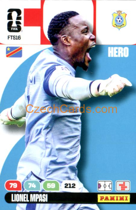 Lionel Mpasi 2026 Panini FIFA World Cup #FTS16