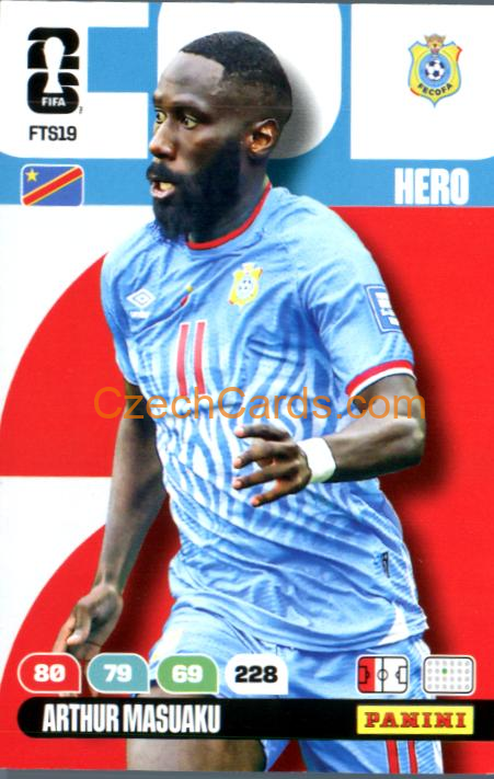 Arthur Masuaku 2026 Panini FIFA World Cup #FTS19