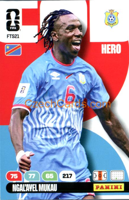 Ngalayel Mukau 2026 Panini FIFA World Cup #FTS21