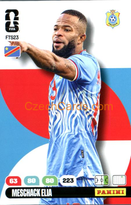Meschack Elia 2026 Panini FIFA World Cup #FTS23