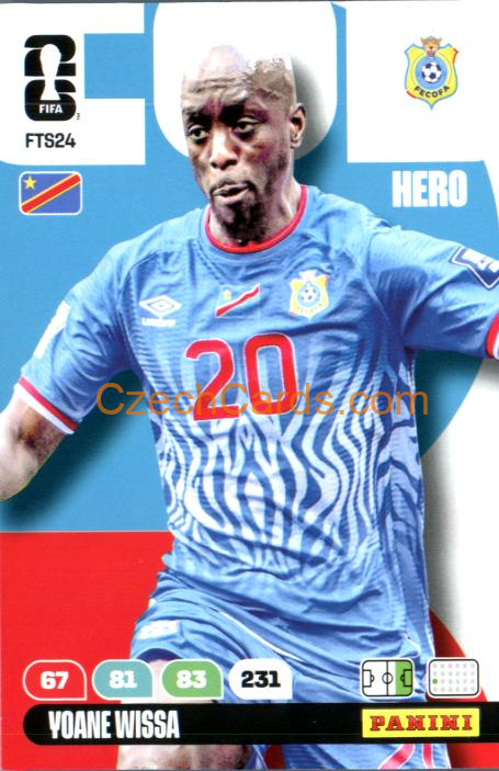 Yoane Wissa 2026 Panini FIFA World Cup #FTS24